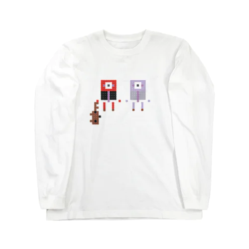 一つ目小僧兄弟と犬 Long Sleeve T-Shirt