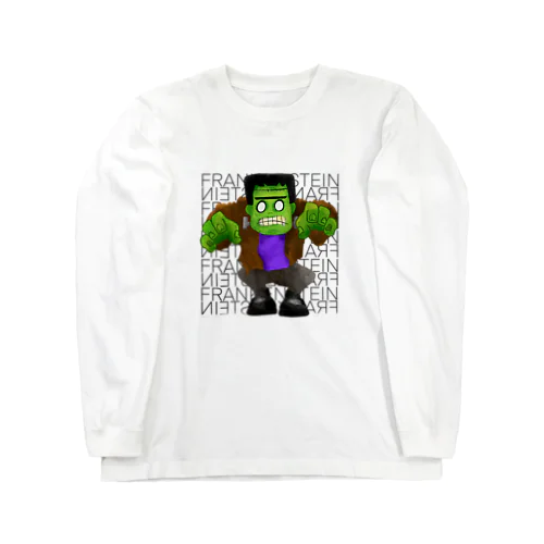 Halloween Frankenstein Liam Fitzpatrick  ロングスリーブTシャツ