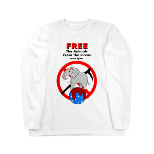 Free The Animals From The Circus ロングスリーブTシャツ