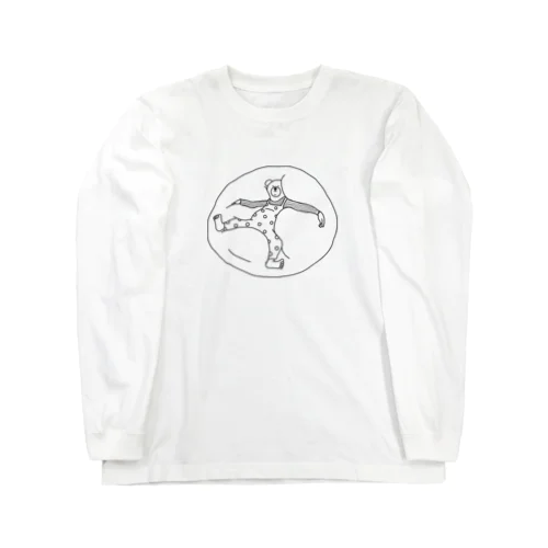 めりこむクマ Long Sleeve T-Shirt