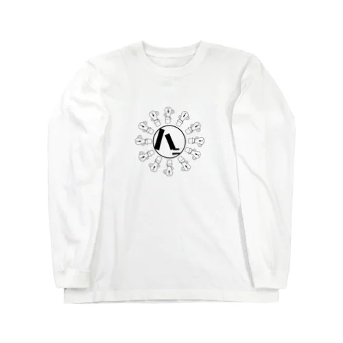 はにわマーク Long Sleeve T-Shirt