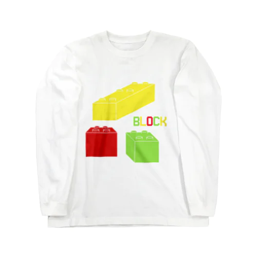 BLOCK ロングスリーブTシャツ