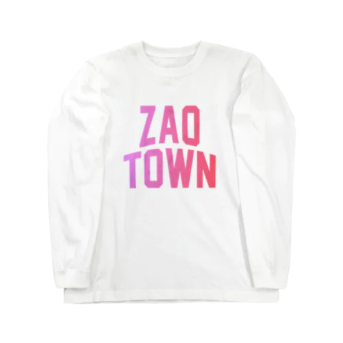 蔵王町 ZAO TOWN ロングスリーブTシャツ