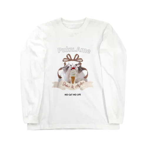 Ame Puku hareame Long Sleeve T-Shirt