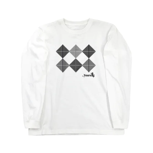 ..Yourself 　◇ｸﾞﾚｰ系 Long Sleeve T-Shirt