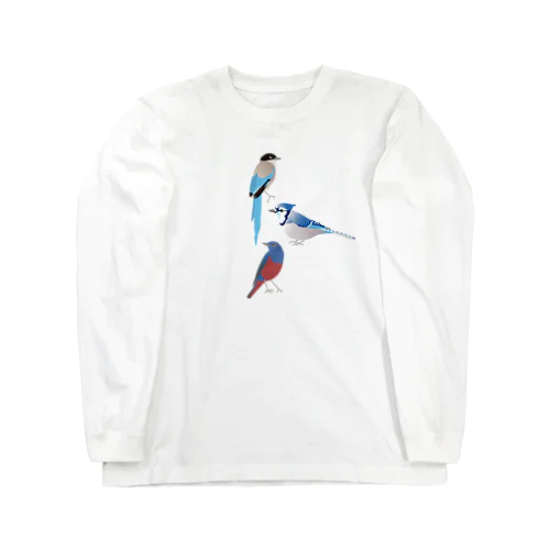 I love blue birds 5 -2 Long Sleeve T-Shirt