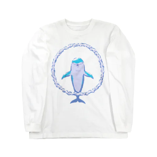 バブルリングドルフィン Long Sleeve T-Shirt