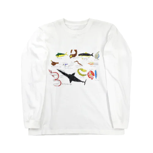 おさかな大集合！ Long Sleeve T-Shirt