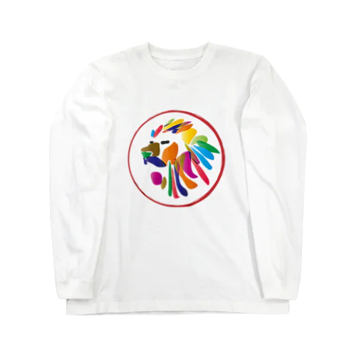 カラフルライオン Long Sleeve T-Shirt