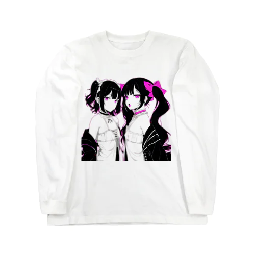 2人 Long Sleeve T-Shirt