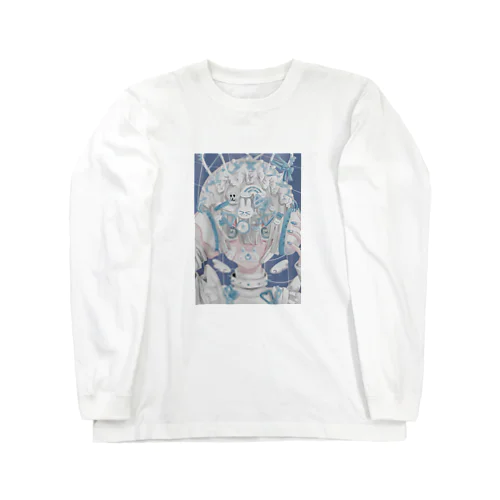 水色サブカルくん Long Sleeve T-Shirt