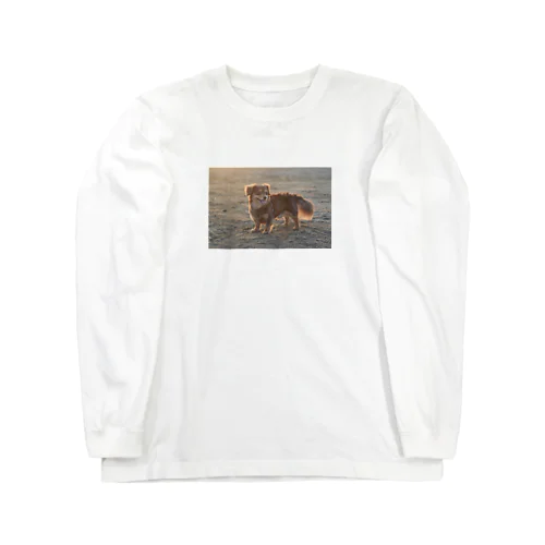 愛犬フォトプリント Long Sleeve T-Shirt