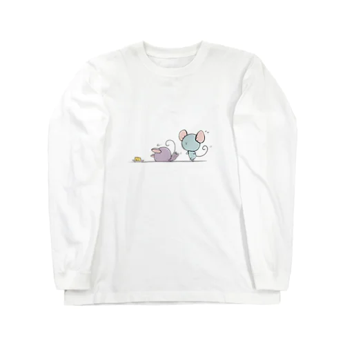 ねずみ🐭 ロングスリーブTシャツ