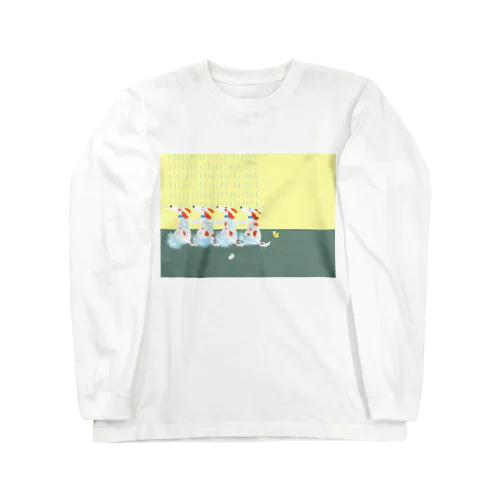 シャワーわんちゃん Long Sleeve T-Shirt