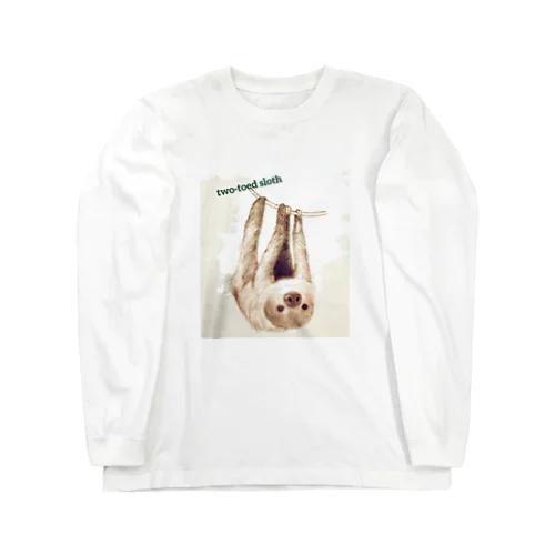 two-toed sloth Long Sleeve T-Shirt