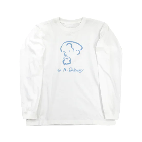 ドビュッシー　C.A.Debussy ロングスリーブTシャツ