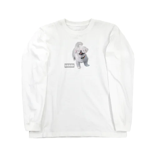 目をつぶるこはる Long Sleeve T-Shirt