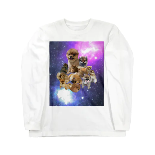 宇宙犬 ロングスリーブTシャツ