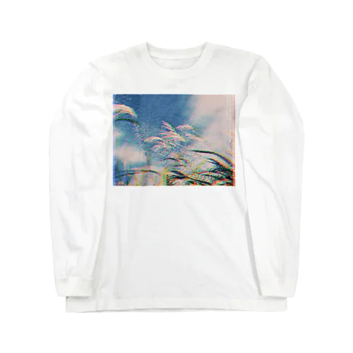 ススキとうろこ雲 Long Sleeve T-Shirt