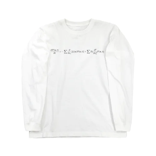 フォッカープランク方程式 - Fokker Planck equation -  ロングスリーブTシャツ