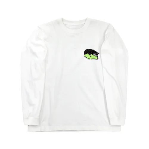 俺の枕　白黒猫バージョン Long Sleeve T-Shirt