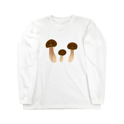 きのこ家族 Long Sleeve T-Shirt