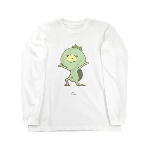 カッパ「いぇーい！」 Long Sleeve T-Shirt