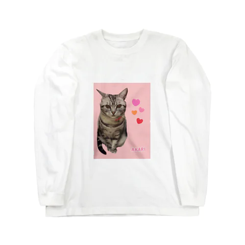 アメショのアカリちゃん(REALver) Long Sleeve T-Shirt