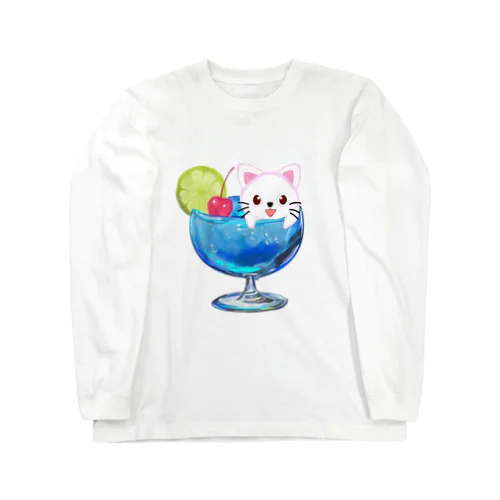 カクテル猫 Long Sleeve T-Shirt