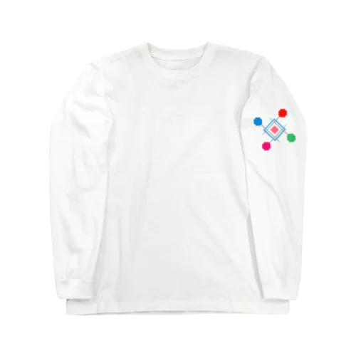 袖にも待ち針の仮止め Long Sleeve T-Shirt