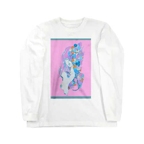 浸食と再生 Long Sleeve T-Shirt