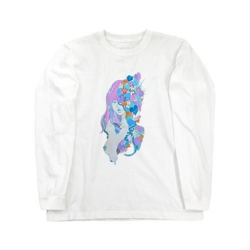 浸食と再生 Long Sleeve T-Shirt