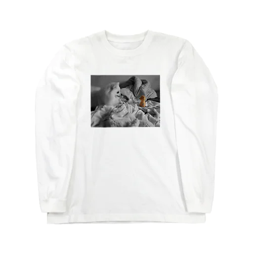 pom-dog 内緒話し Long Sleeve T-Shirt