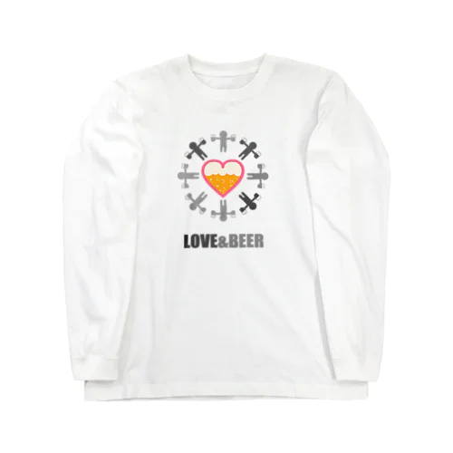 LOVE & BEER ロングスリーブTシャツ