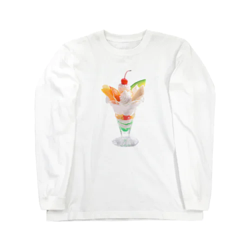 フルーツパフェ（シンプル） Long Sleeve T-Shirt