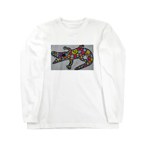 ワニ・ドット Long Sleeve T-Shirt