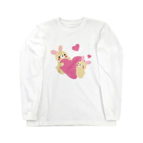 かわいいうさちゃん Long Sleeve T-Shirt