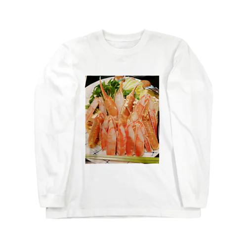 カニ鍋 Long Sleeve T-Shirt