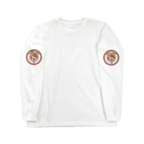 番犬と上弦の月（茶） Long Sleeve T-Shirt