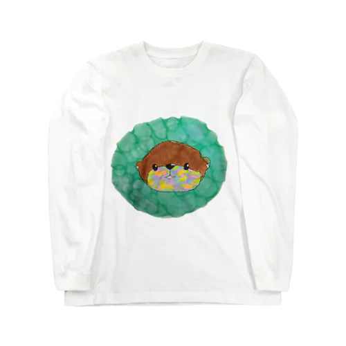 虹色のほぺげすこ Long Sleeve T-Shirt