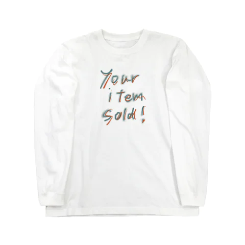 your item sold! ロングスリーブTシャツ