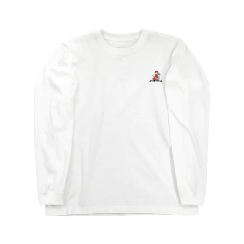 オンセントウ　Tシャツ　ワンポイント（赤） Long Sleeve T-Shirt