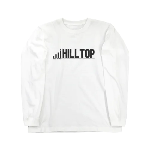 HILLTOP（黒） ロングスリーブTシャツ