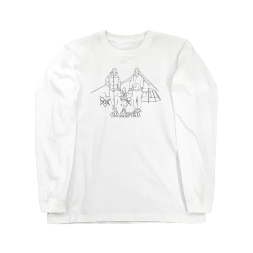 キャンプ Long Sleeve T-Shirt