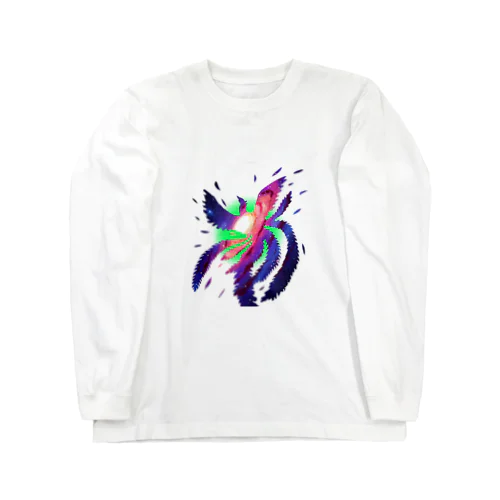 宇宙を舞う鳳凰様 Long Sleeve T-Shirt