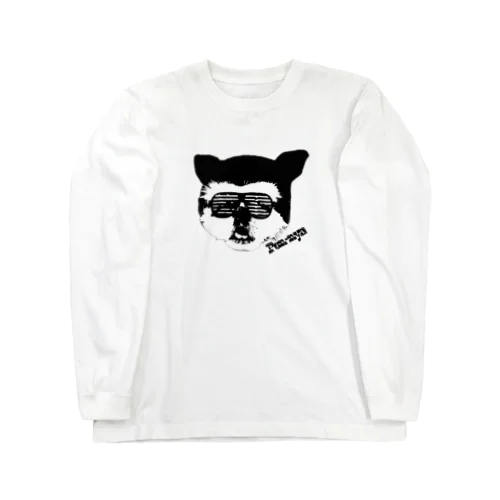 Pen-nya da-nya(シロクロ) Long Sleeve T-Shirt