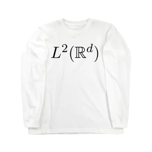 L^2空間くん ロングスリーブTシャツ