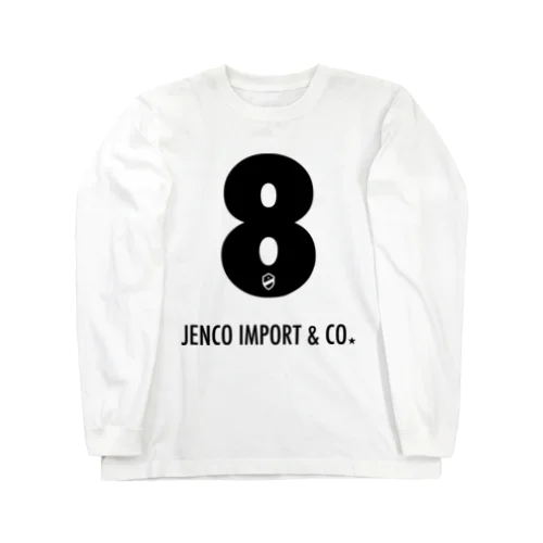 JENCO IMPORT & CO. LUCKY No.8 ロングスリーブTシャツ