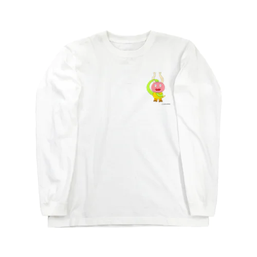 笑顔の珍獣ハーピーくん Long Sleeve T-Shirt