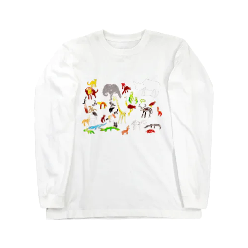 サファリパーク Long Sleeve T-Shirt